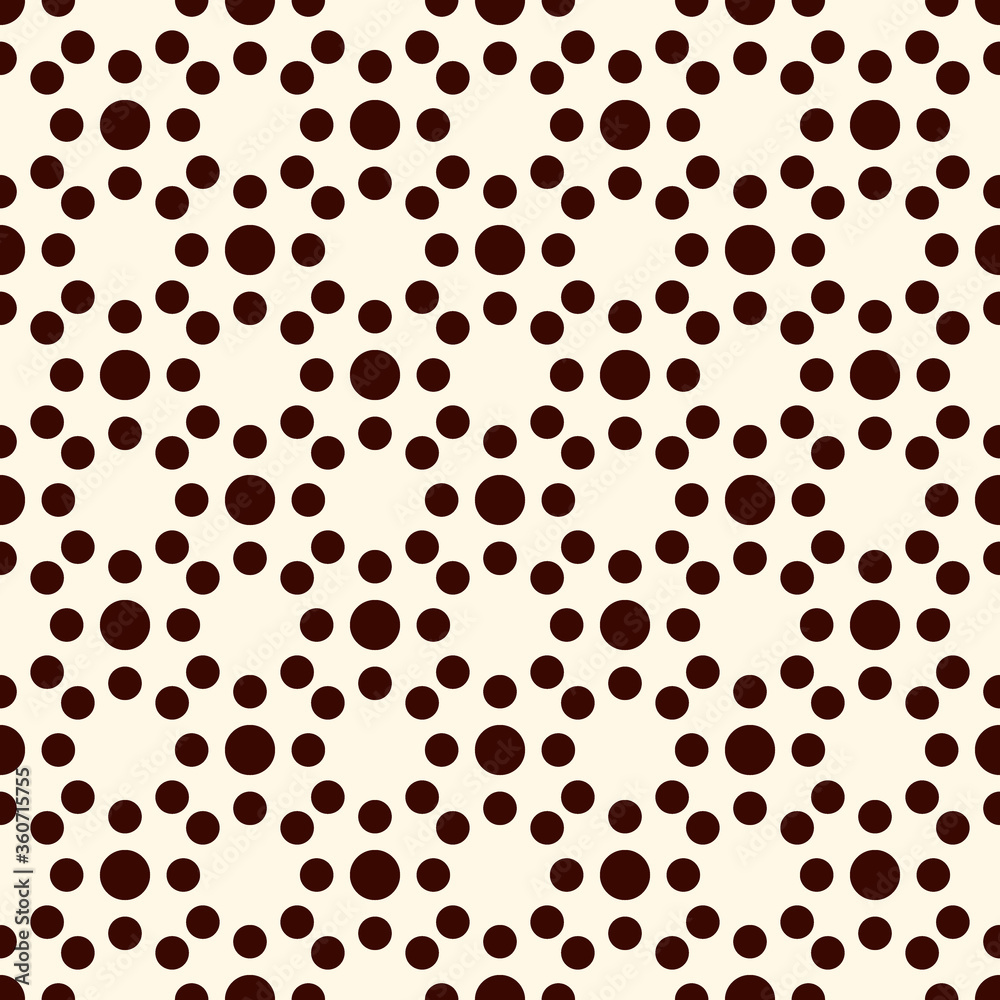 Mini circle seamless pattern. Classic geometric print. Repeated polka dot motif ornament. Simple geo dotted background Mini circle seamless pattern. Classic geometric print. Repeated polka dot motif ornament. Simple geo dotted background