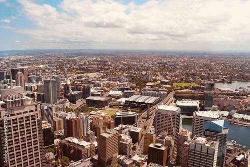 Aerial View Sydney, NSW