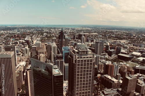 Aerial View Sydney, NSW