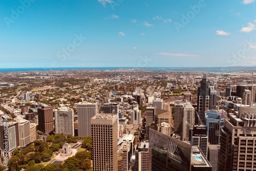 Aerial View Sydney, NSW