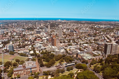Aerial View Sydney, NSW