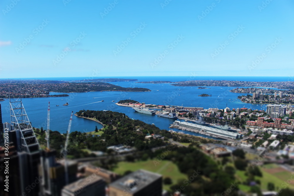 Aerial View Sydney, NSW