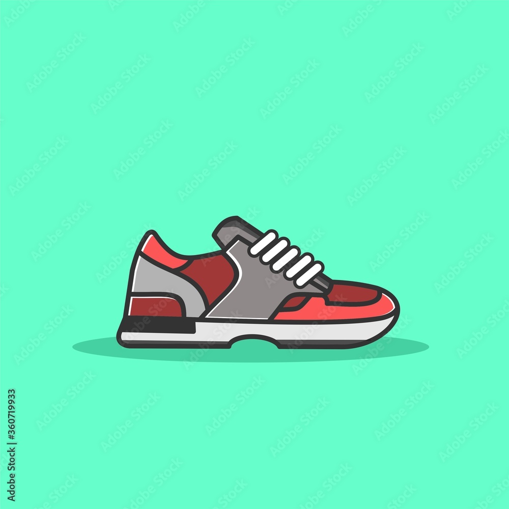 sport shoes vector illustration sport shoes vector illustration