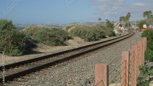 Scenic Landscape Marine bluffs on the beach, San Clemente California calafie beach photo