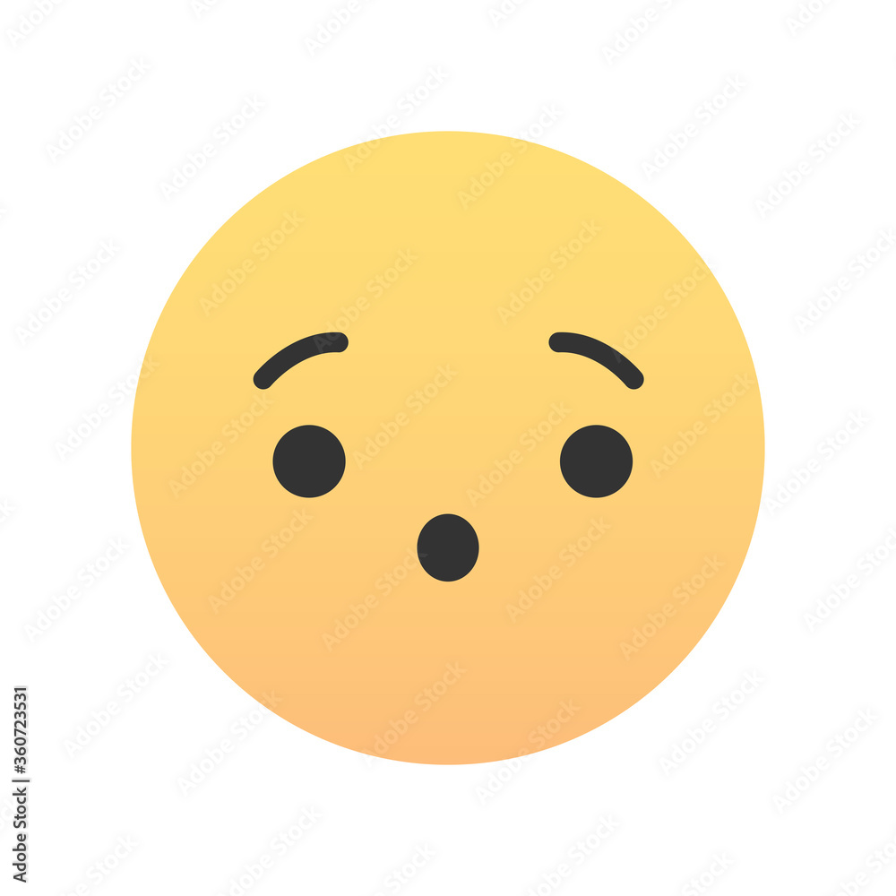 Cute emoji - emoticon icon. Vector illustration. Cute emoji - emoticon icon. Vector illustration.