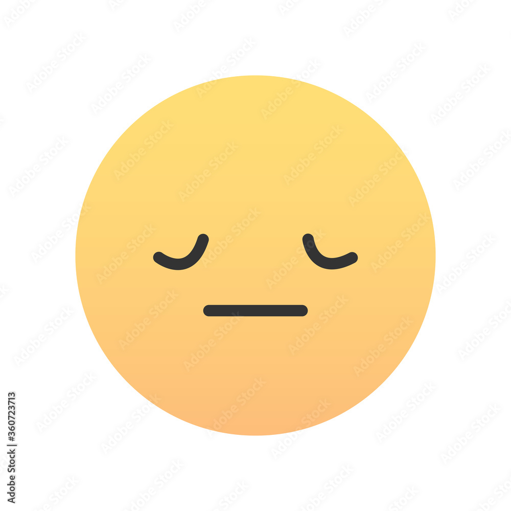Cute emoji - emoticon icon. Vector illustration. Cute emoji - emoticon icon. Vector illustration.