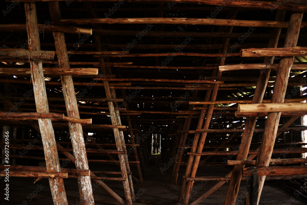 old wooden structure