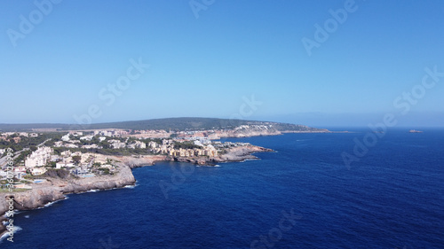 Aerial view of the Malgrats Islands