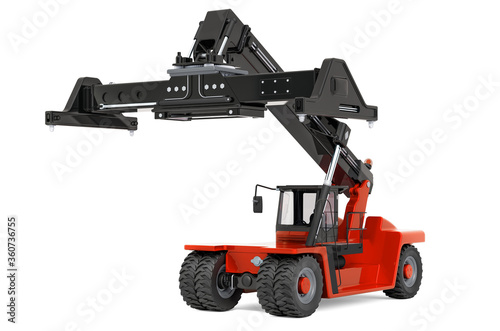 Obraz na plátně Reach Stacker, 3D rendering