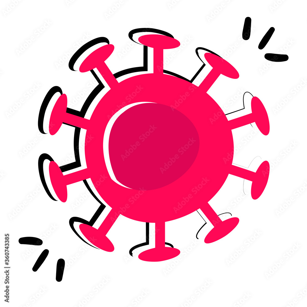 Stock vector illustration of icon Covid-19 epidemic. Coronavirus, quarantine, lockdown and pandemic. White isolated background. Stock vector illustration of icon Covid-19 epidemic. Coronavirus, quarantine, lockdown and pandemic. White isolated background.