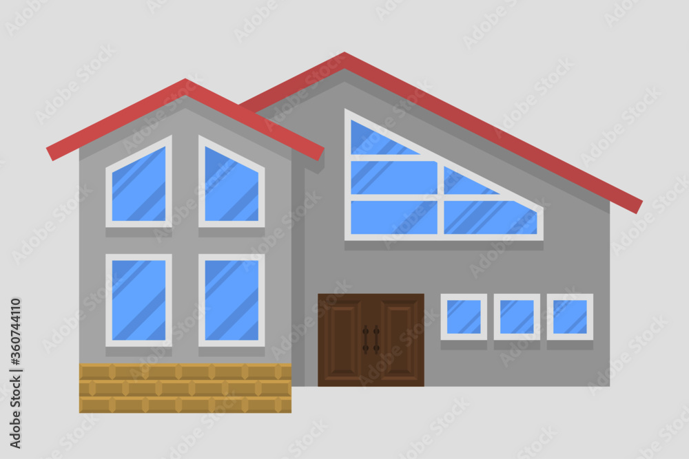 vector illustration of a house vector illustration of a house