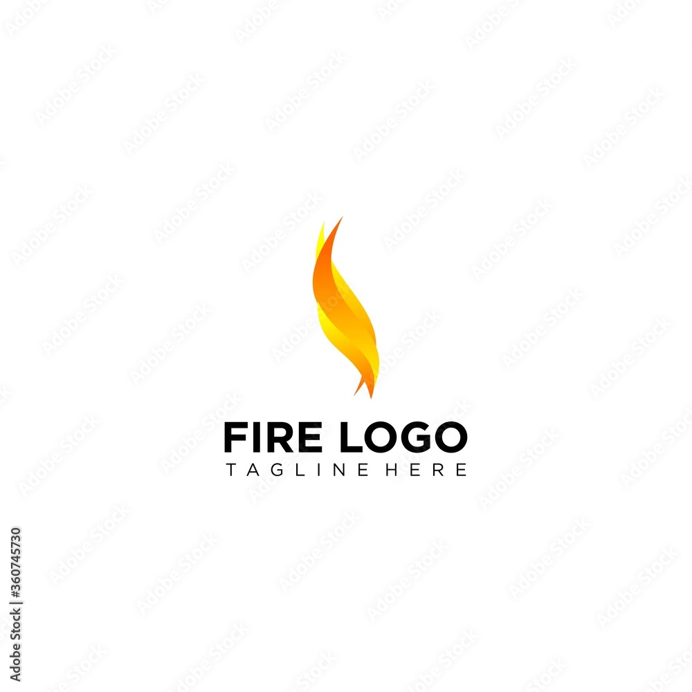 abstract water with fire / water fire logo template abstract water with fire / water fire logo template