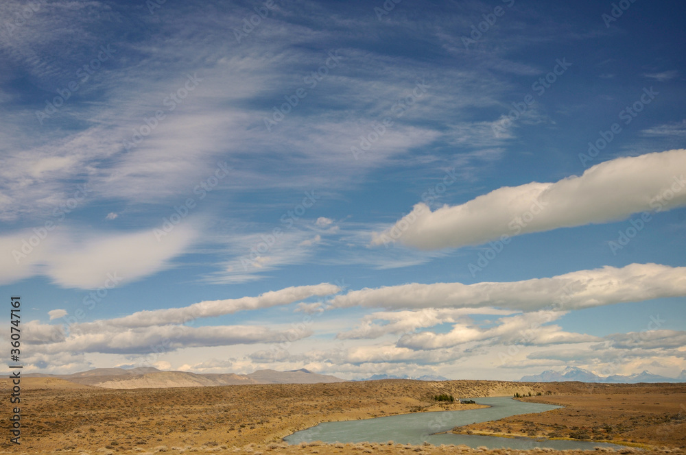 Fototapeta premium Rio La Leona, Santa CruzRio La Leona