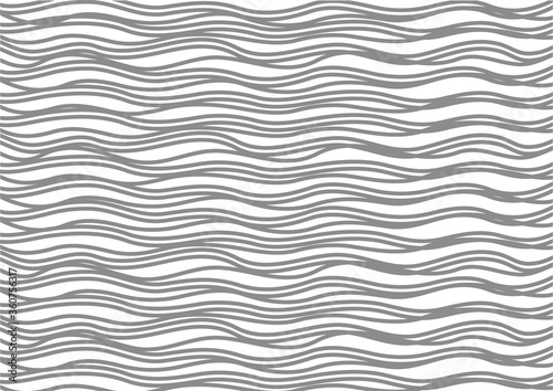 Wave Stripe Background - simple texture for your design. EPS10 vector