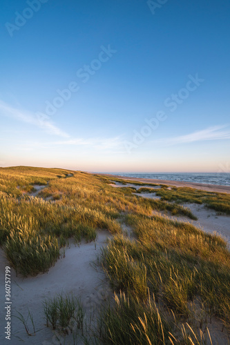 Nordseeküste bei Hvide Sande in Westdänemark