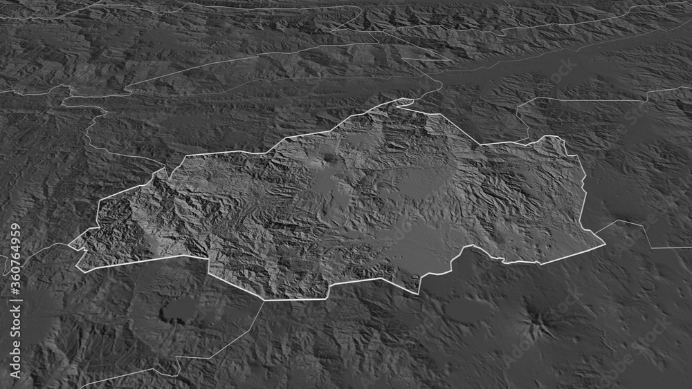 Jalapa, Guatemala - outlined. Bilevel Jalapa, Guatemala - outlined. Bilevel