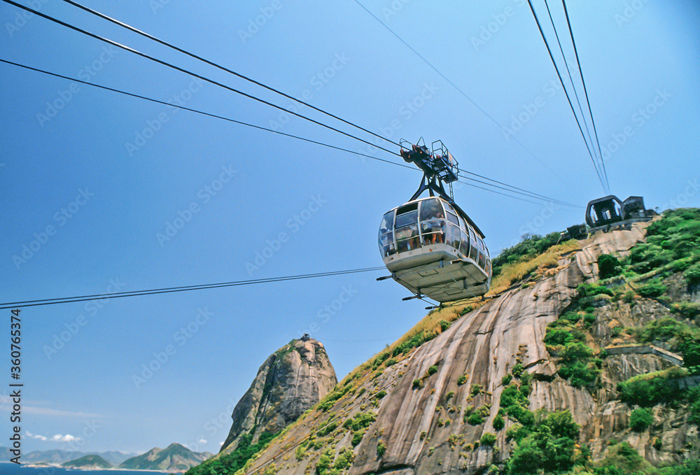 Sugar Loaf Mountain in Rio de Janeiro City, Brazil
