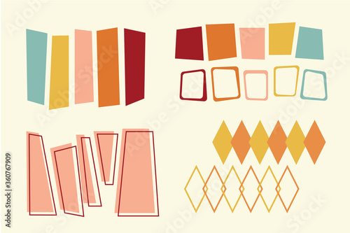 Vintage Vector - Mid Century Shapes