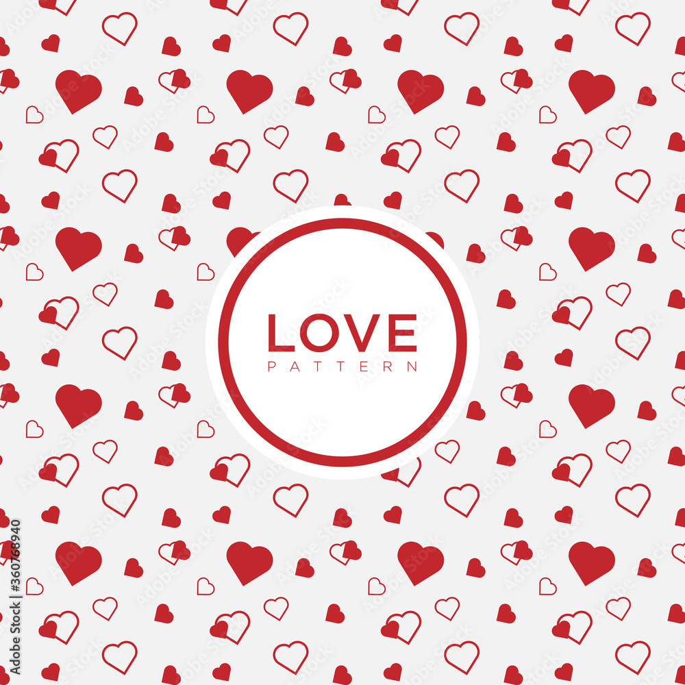 background design templates, heart love pattern background
