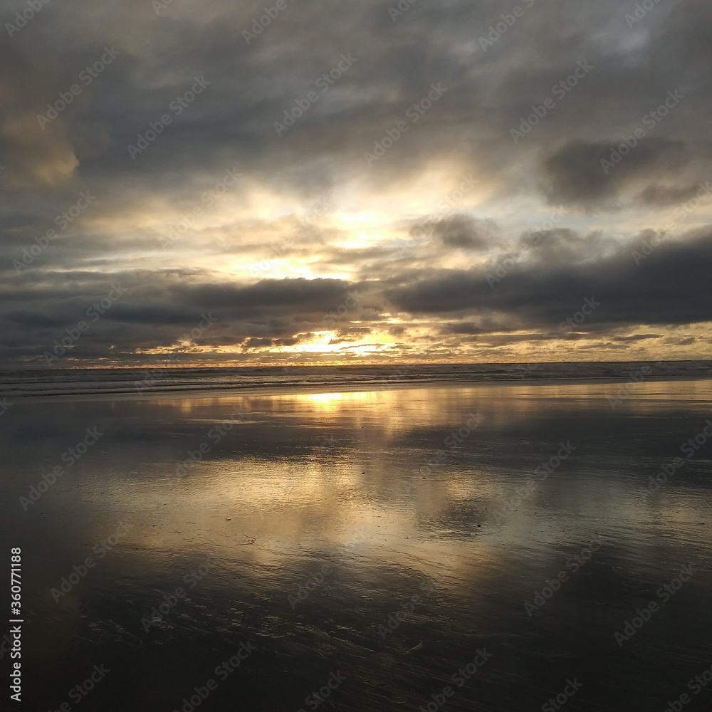 Fototapeta premium ocean sunset