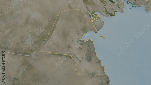 Foto Kuwait - overview. Satellite