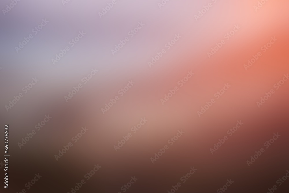 Illustration in warm beautiful gradient with dark red color - obrazy, fototapety, plakaty 