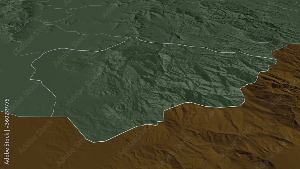 Novatsi, Macedonia - outlined. Administrative Novatsi, Macedonia - outlined. Administrative