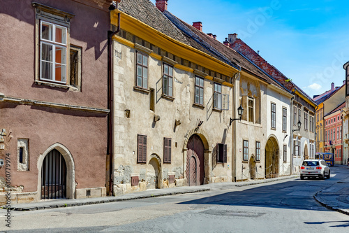 sopron downtown in hungary