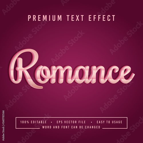 decorative romance Font and Alphabet vector