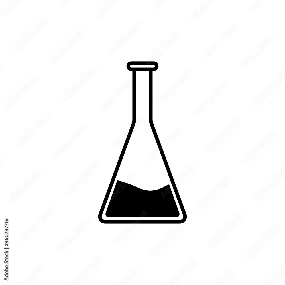 Scientific bottle icon Scientific bottle icon