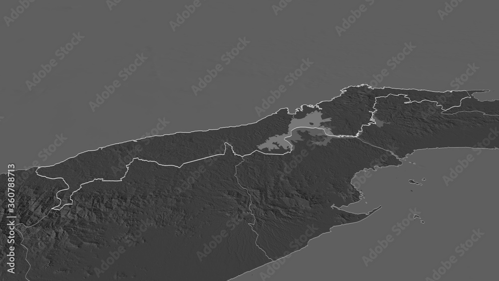 Colón, Panama - outlined. Bilevel Colón, Panama - outlined. Bilevel