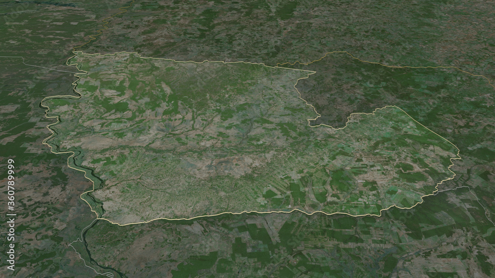 Concepción, Paraguay - outlined. Satellite Concepción, Paraguay - outlined. Satellite