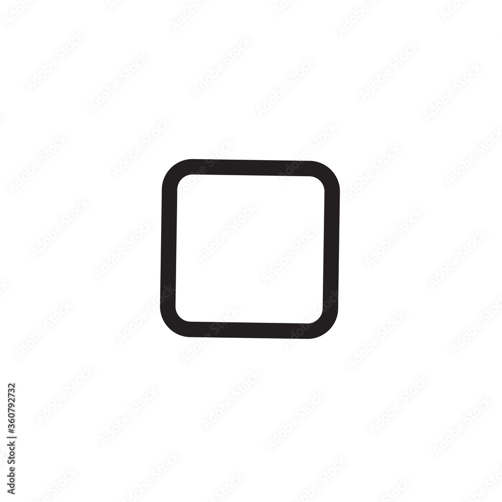 add ractangle icon vector add ractangle icon vector