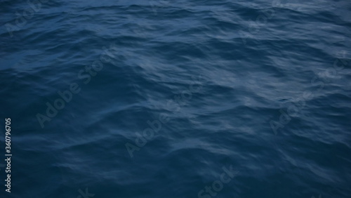 Sea water surface waves view