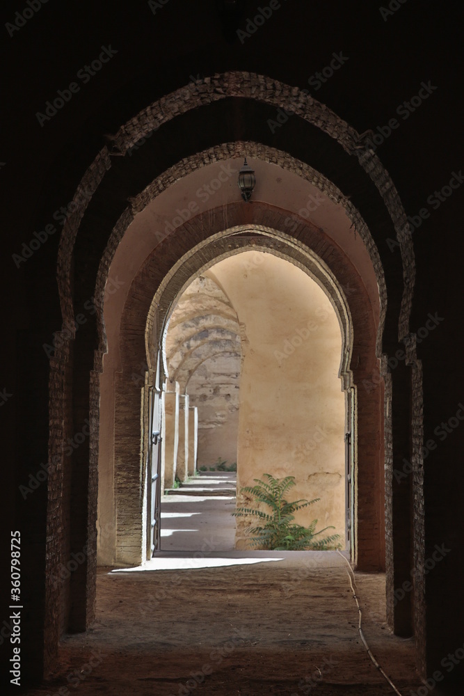 archway in meknes