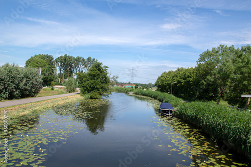 River Gein Around Abcoude The Netherlands 17-6-2020