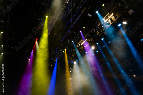 concert stage lights © Posztós János