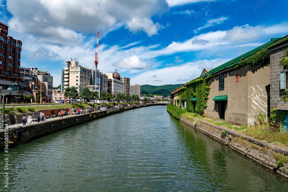小樽運河,北海道,日本
Otaru Canal, Hokkaido, Japan