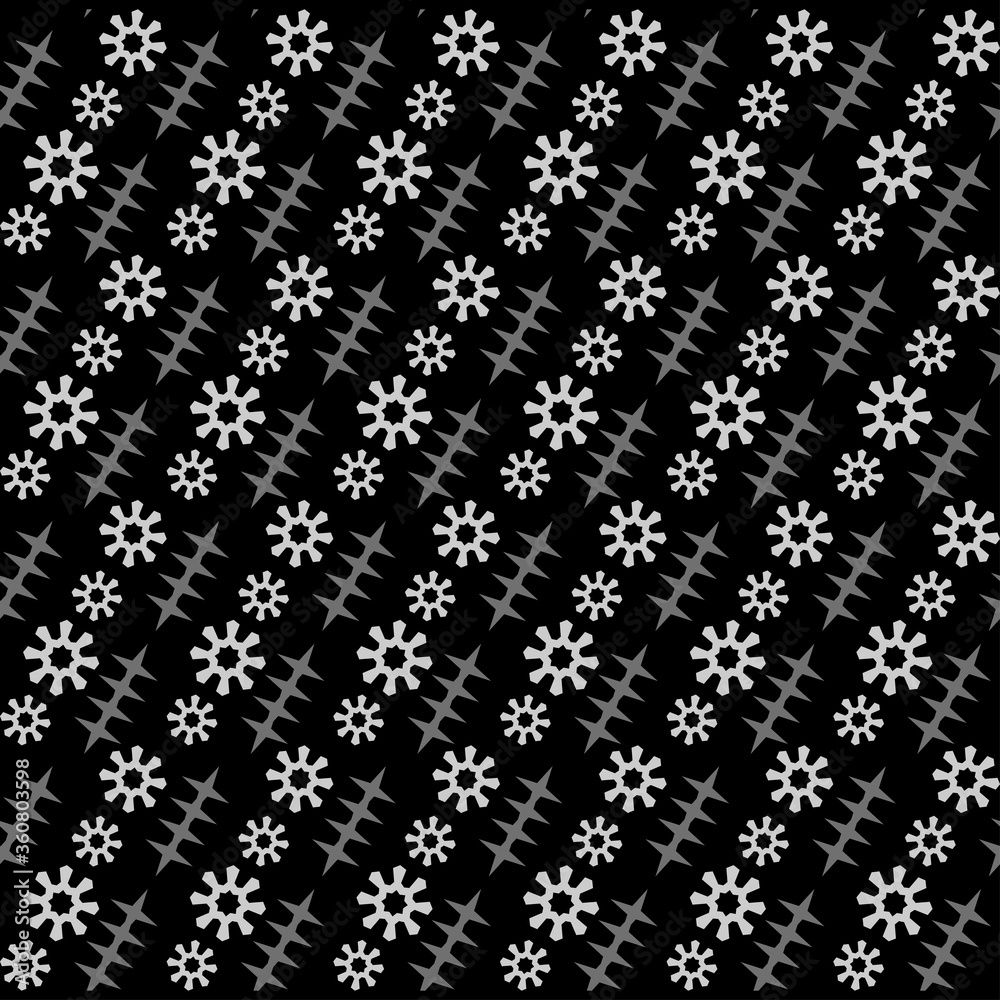 Black and white seamless geometric background pattern Black and white seamless geometric background pattern
