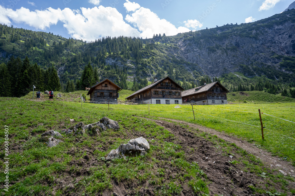 Großes Walsertal Österreich im Sommer Großes Walsertal Österreich im Sommer