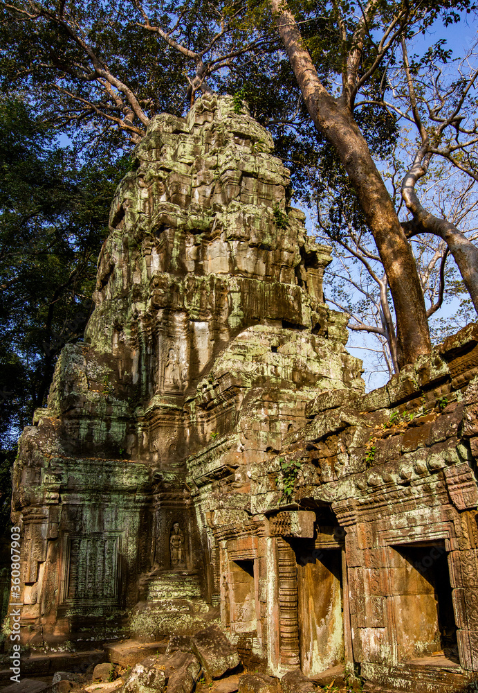 Angkor ruins in Cambodia