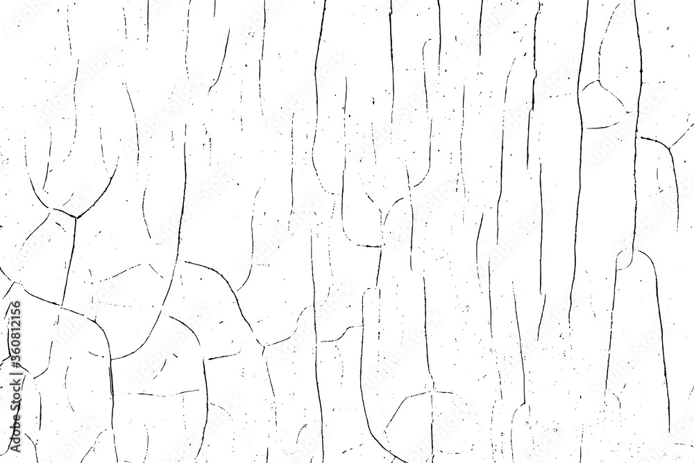 Obraz premium Grunge background black and white. Dark texture dirty. Rust effect. Distressed overlay texture of cracked. Halftone vector illustration, Eps 10.