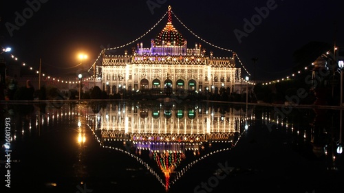 Photography Built as an Imambara or a congregation hall for shia muslims , by Muhammad Ali Shah , the Nawab of Awadh in 1838