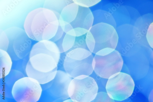 beautiful bokeh coler in close up for background
