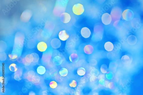 beautiful bokeh coler in close up for background