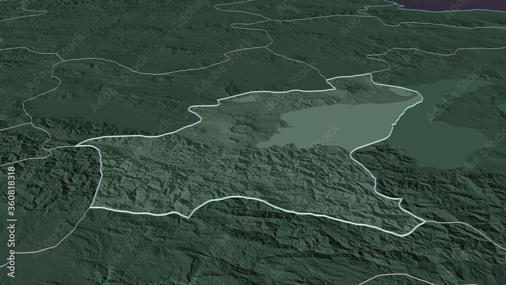 Bitlis, Turkey - outlined. Administrative Bitlis, Turkey - outlined. Administrative