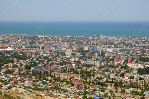 Panorama of Makhachkala. Dagestan, North Caucasus, Russia.