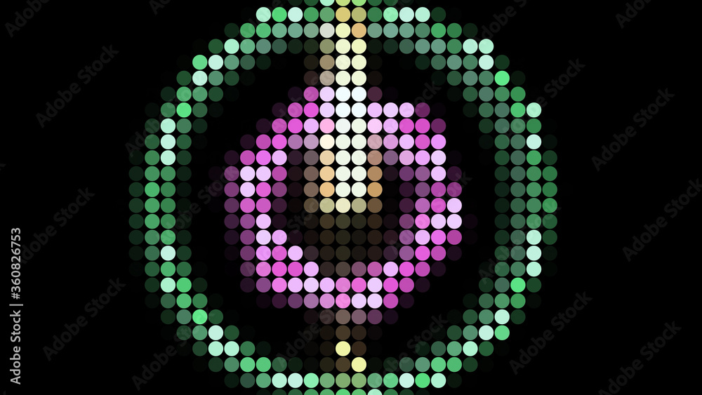A variety of glowing abstract hud elements. A variety of glowing abstract hud elements.