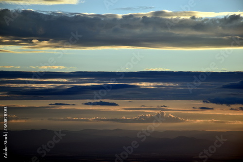 Abendhimmel   ber dem Schwarzwald