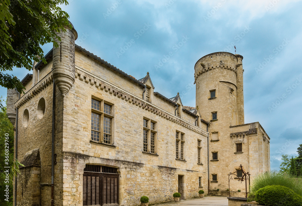 South France chateau medieval castle